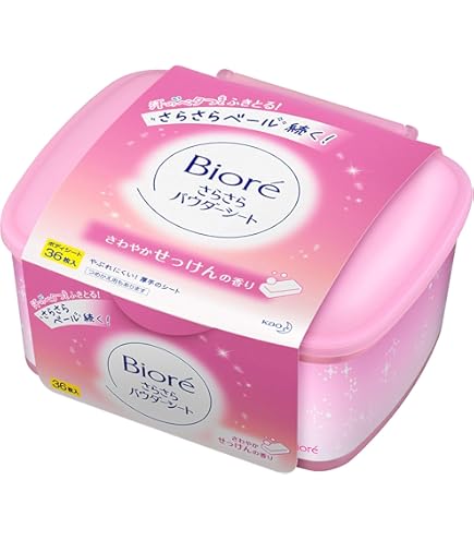 Amazon | ビオレ さらさらパウダーシート せっけんの香り つめかえ用